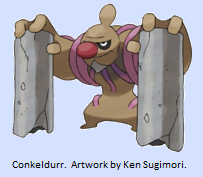 Timburr Final Evolution Timburr, Gurdurr and Conkeldurr – Pokémaniacal