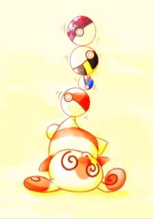 Norikumi (who has a great deal of brilliant Pokémon fanart at http://norikumi.deviantart.com/) shows us what Spinda does for fun: be ridiculous.