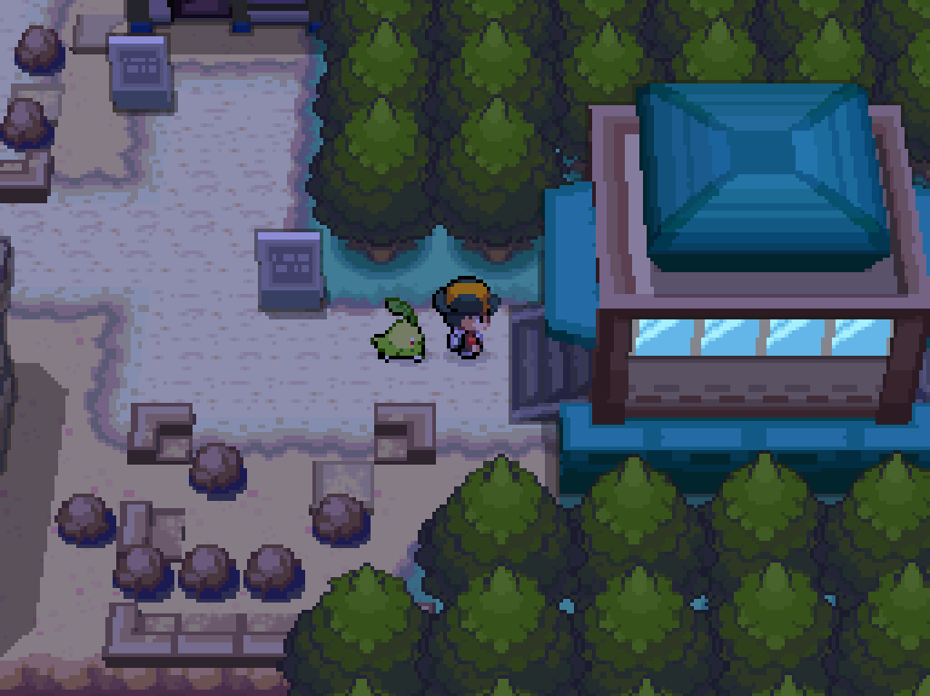 Leaving the Ruins of Alph through another gatehouse.