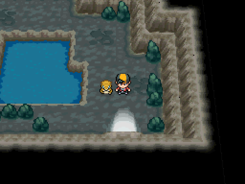 Standing inside the southern entrance to Union Cave.