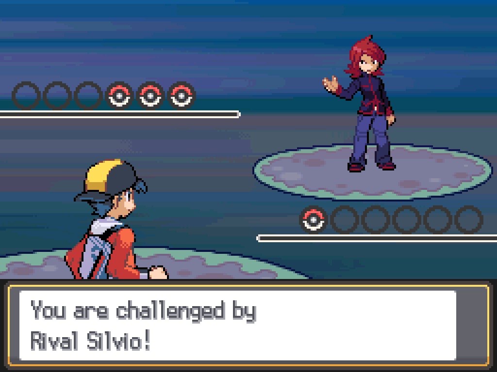 You are challenged by Rival Silvio!