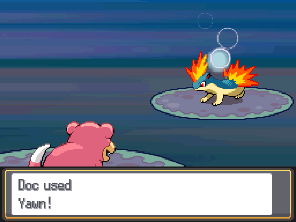 Doc used Yawn!