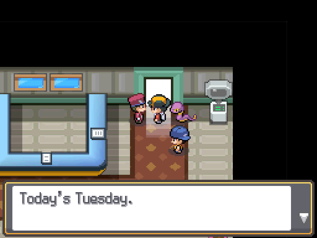 Talking to an attendant at the entrance of National Park: Today's Tuesday.