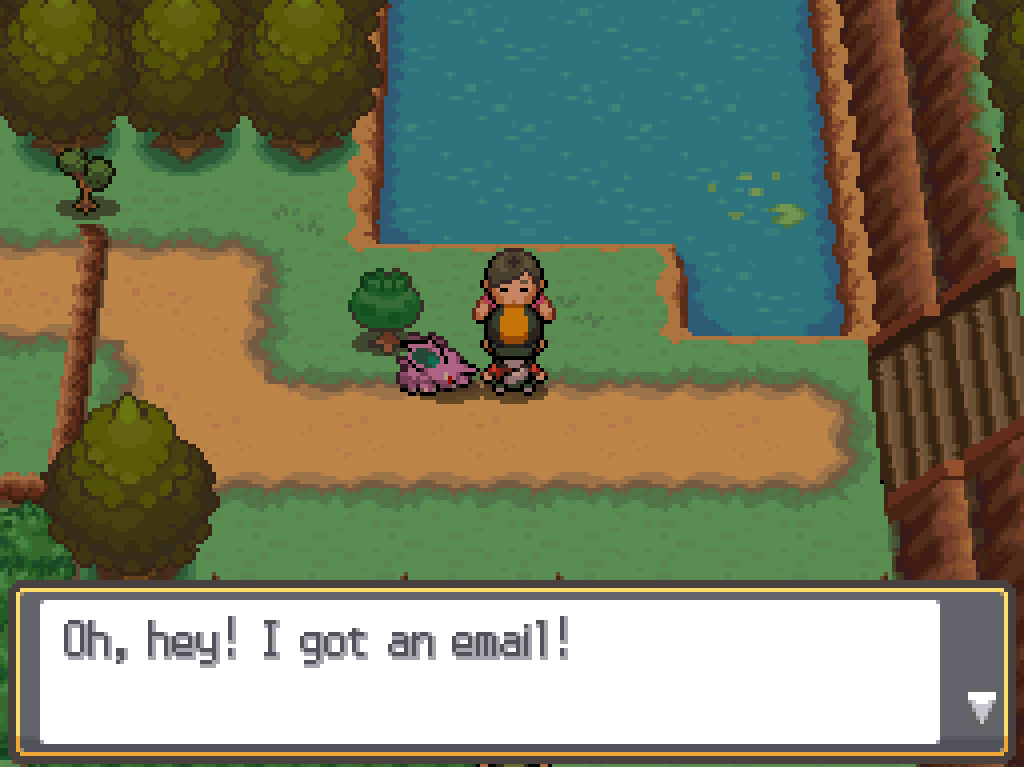 Oh, hey! I got an email!