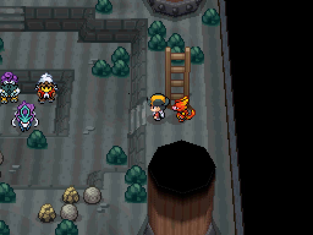 back in the Burned Tower basement.