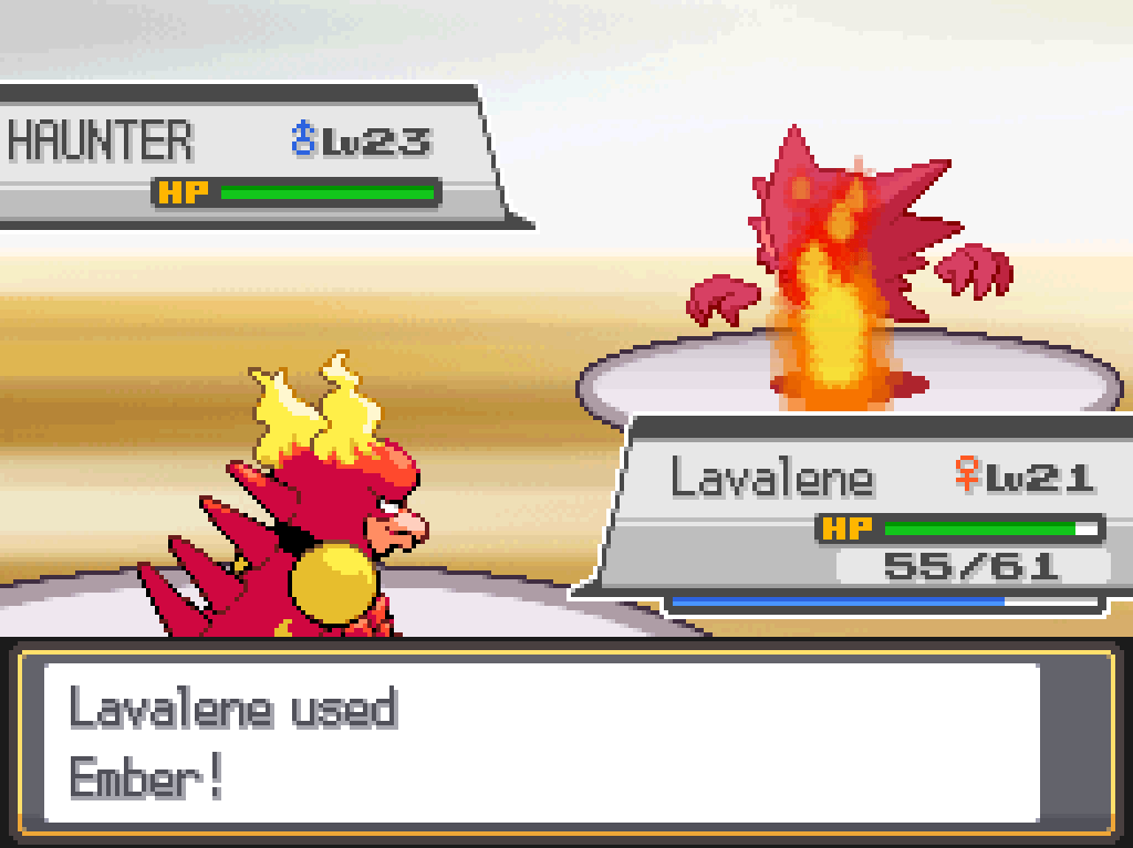 Lavalene used Ember!