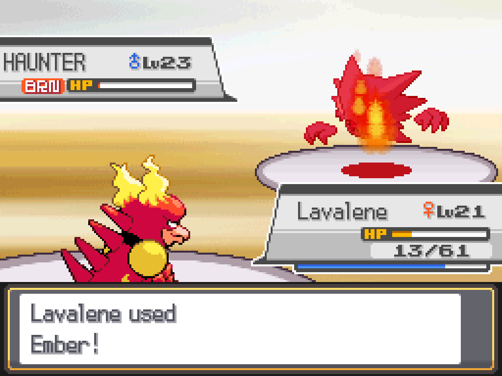 Lavalene used Ember!