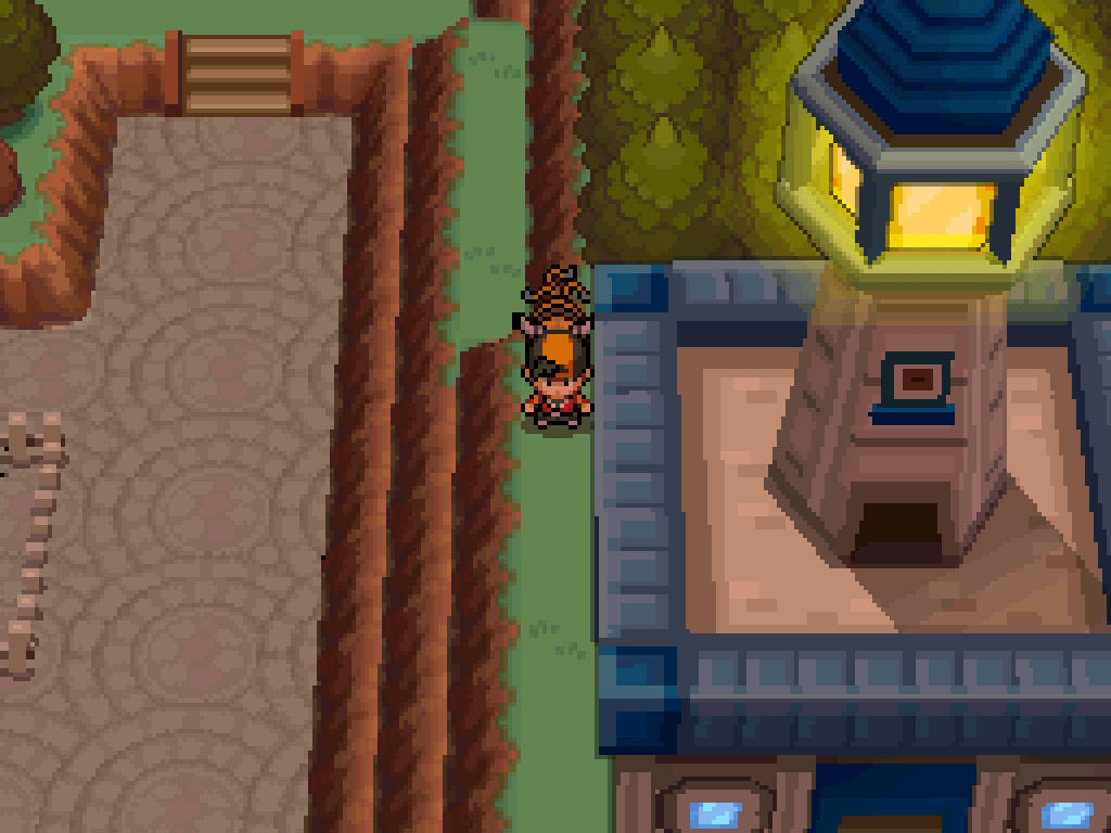 Outside the Olivine Lighthouse