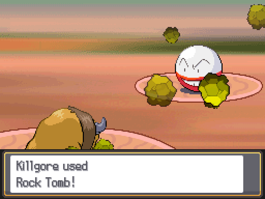Killgore used Rock Tomb!