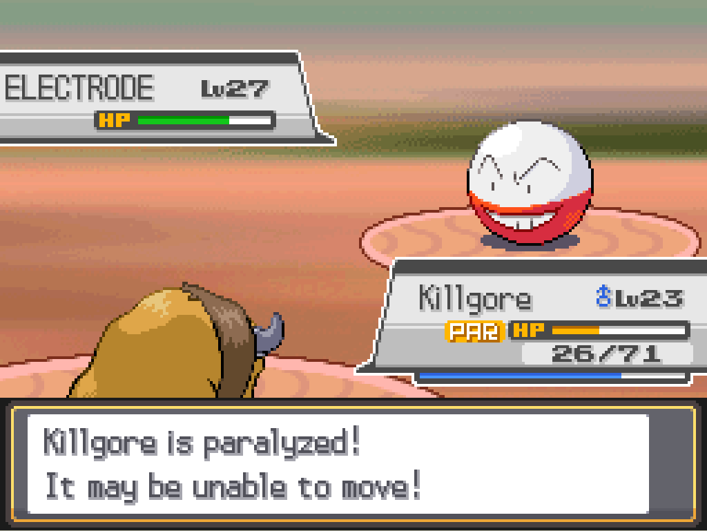 Killgore is paralyzed! It may be unable to move!