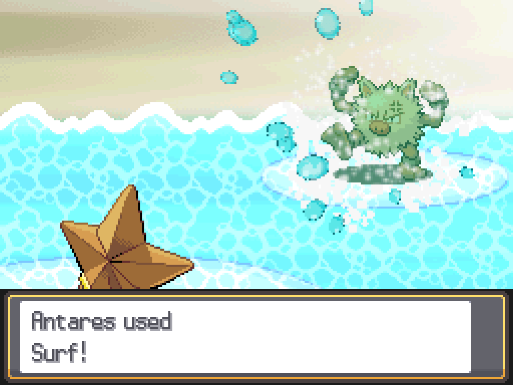 Antares used Surf!