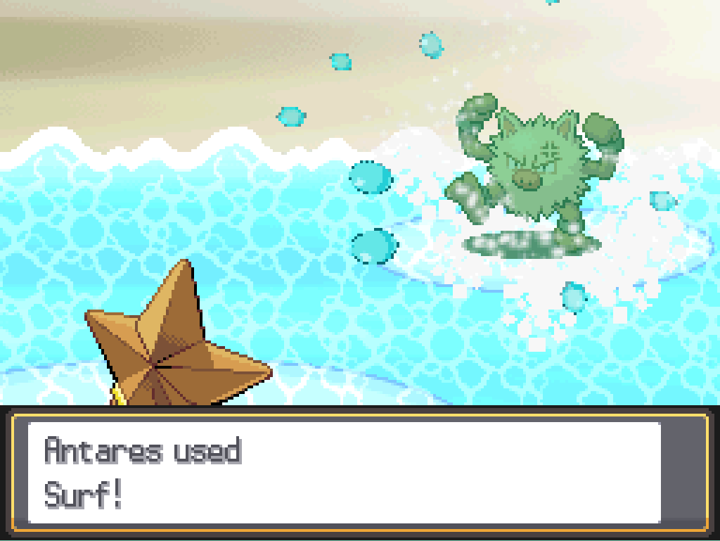 Antares used Surf!