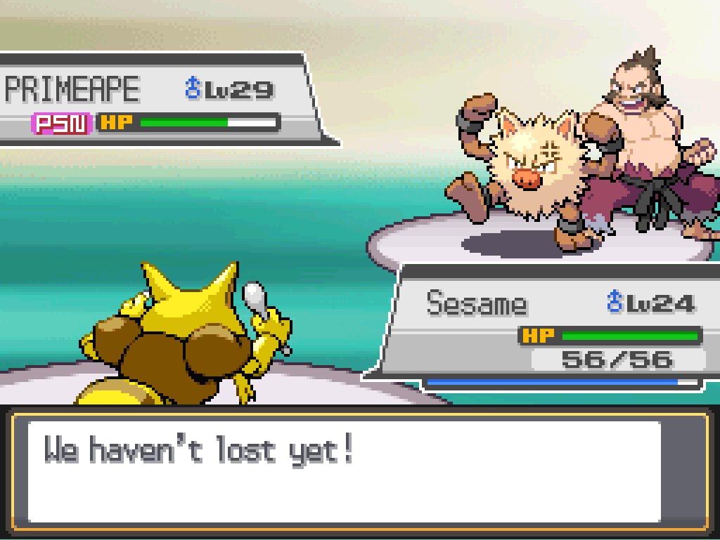 Chuck interjects: We haven't lost yet!