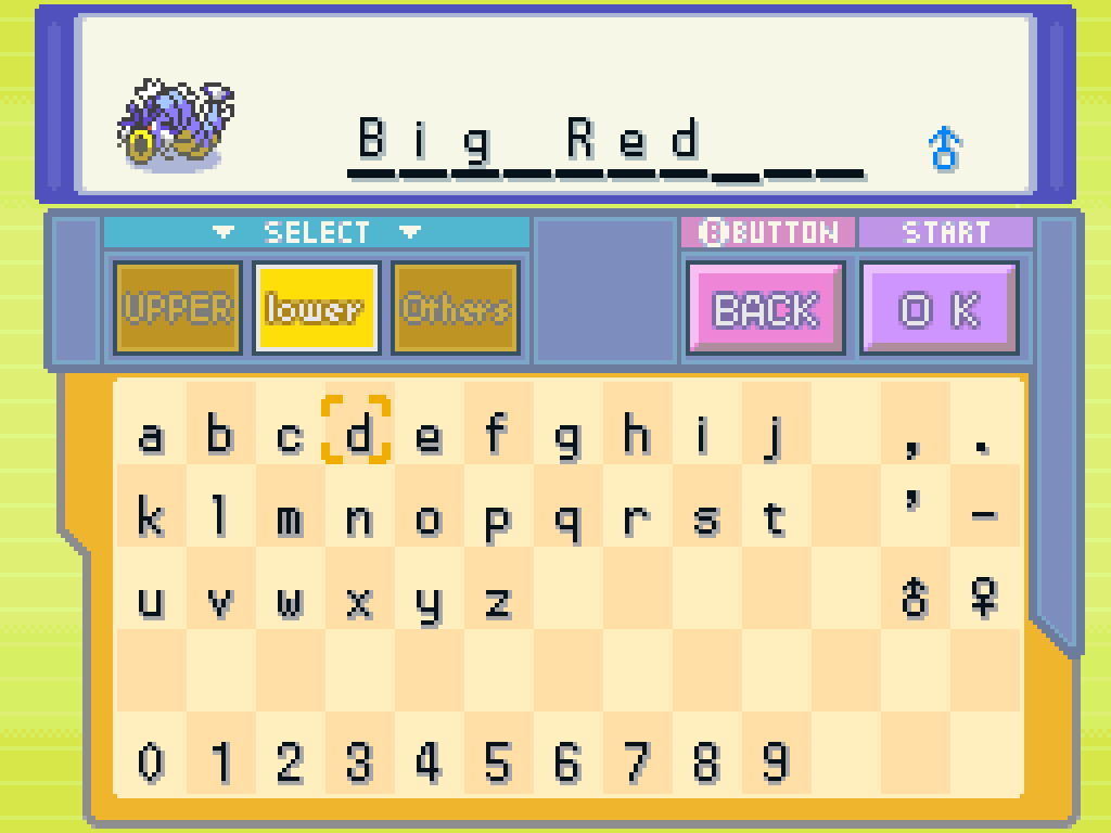 Naming Gyarados: Big Red